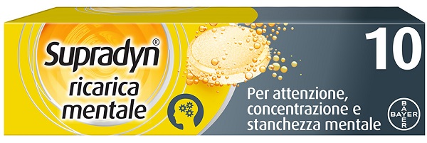 SUPRADYN RICARICA MENTALE 10 COMPRESSE - Farma Nice