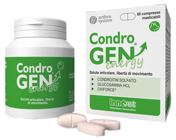 CONDROGEN ENERGY 60 COMPRESSE MASTICABILI - Farma Nice