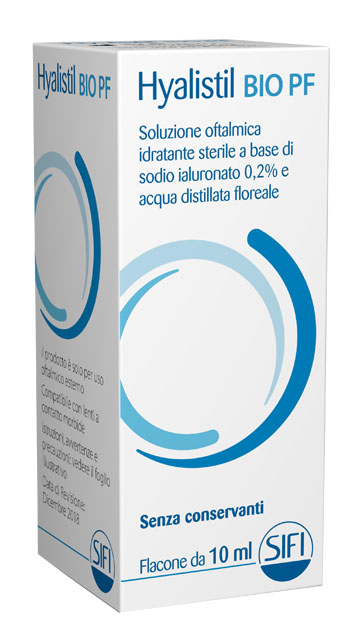 GOCCE OCULARI HA 0,2% E ACQUE DISTILLATE HYALISTIL BIO PF FRUTTI ROSSI 10 ML - Farma Nice