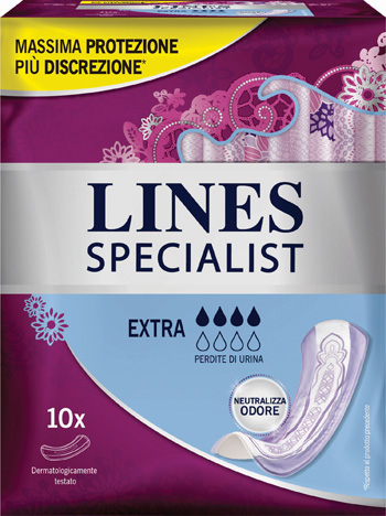 LINES SPECIALIST PANNOLONE EXTRA FARMA 10 PEZZI - Farma Nice