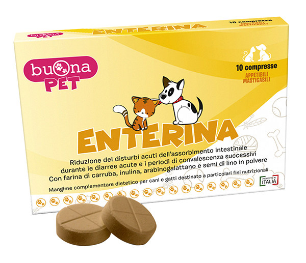 BUONAPET ENTERINA 10 COMPRESSE - Farma Nice