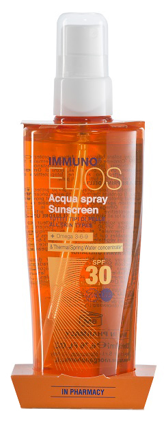 IMMUNO ELIOS ACQUA SPRAY SOLARE BIFASICO SPF30 200 ML - Farma Nice