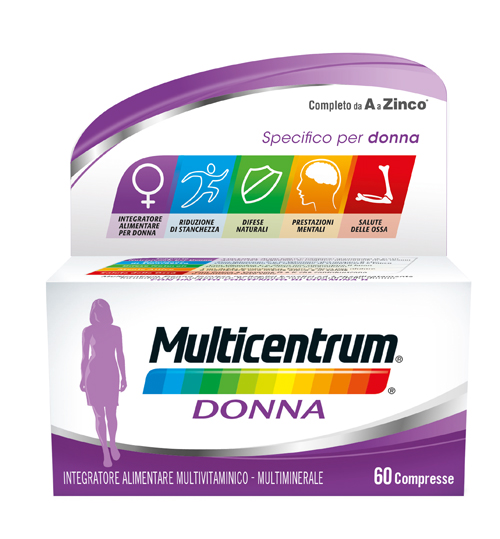 MULTICENTRUM DONNA 60 COMPRESSE - Farma Nice