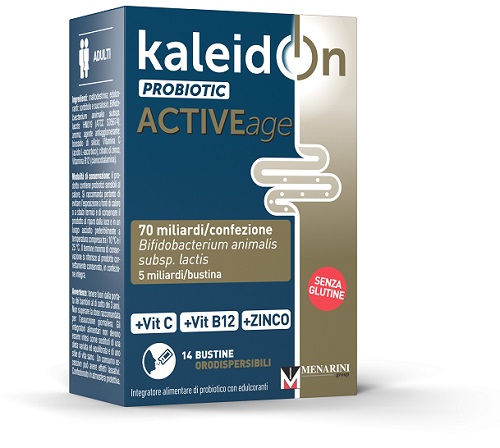 KALEIDON PROBIOTIC ACTIVE AGE 14 BUSTINE - Farma Nice