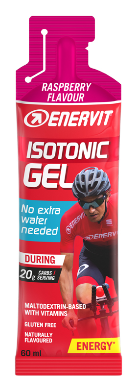 ENERVIT SPORT ISOTONICGEL RASPBERRY 60 ML - Farma Nice