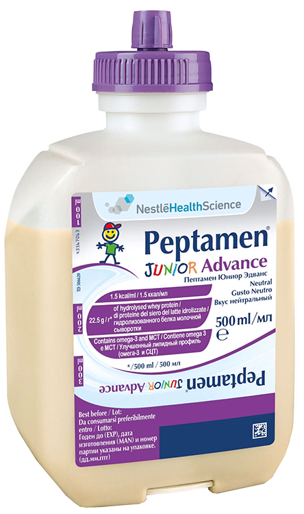 PEPTAMEN JUNIOR ADVANCE NEUTRO 500 ML - Farma Nice