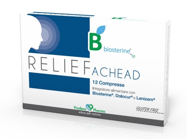BIOSTERINE RELIEF ACHEAD 12 COMPRESSE - Farma Nice