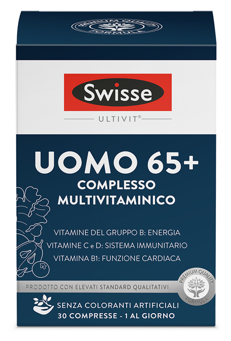 SWISSE UOMO 65+ COMPLESSO MULTIVITAMINICO 30 COMPRESSE - Farma Nice