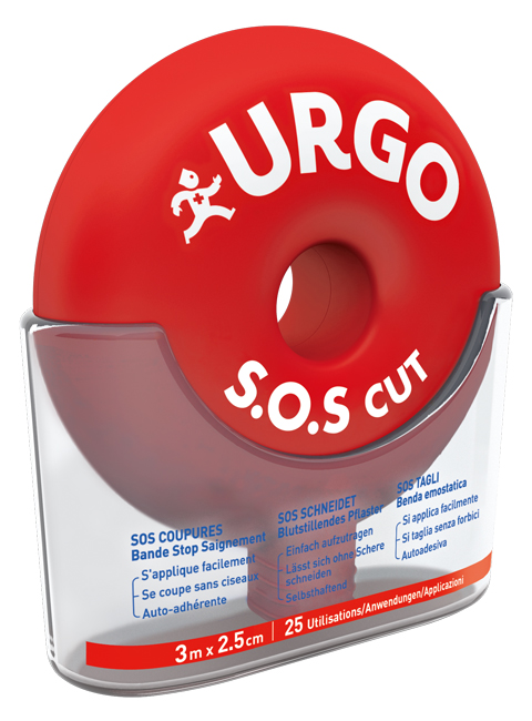 BENDA URGO SOS CUT 3X2,5CM - Farma Nice