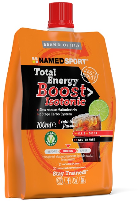 TOTAL ENERGY BOOST ISOTONIC COLA/LIME 100 ML - Farma Nice