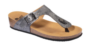 SCARPA GANDIA SYNTHETIC ANTIQUED LAMINATED W SILVER TOMAIA IN SIMILPELLE LAMINATA EFFETTO VINTAGE FODERA IN MICROFIBRA SOTTOPIEDE IN MICROFIBRA SUOLA EVA 36 - Farma Nice