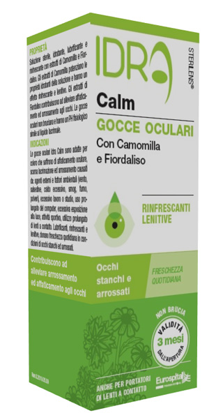 GOCCE OCULARI RINFRESCANTI STERILENS IDRA CALM CAMOMILLA E FIORDALISO 10 ML - Farma Nice