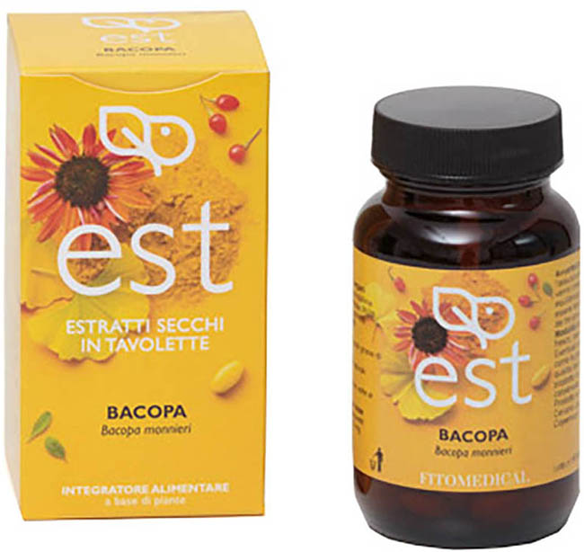 BACOPA ESTRATTO SECCO 60 TAVOLETTE - Farma Nice