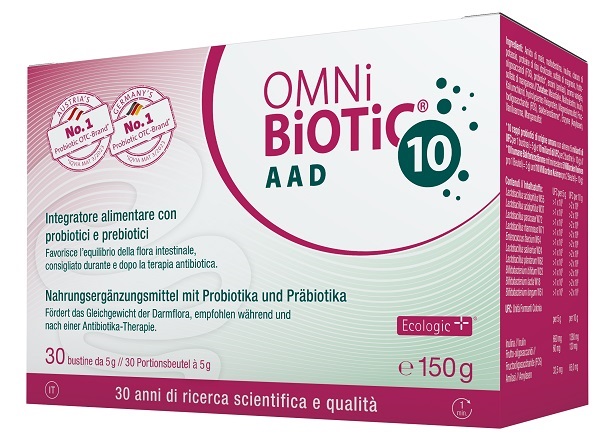 OMNI BIOTIC 10 AAD 30 BUSTINE DA 5 G - Farma Nice