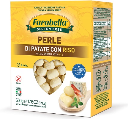 FARABELLA PERLE PATATE RISO 500 G - Farma Nice