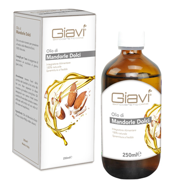 GIAVI OLIO DI MANDORLE 250 ML - Farma Nice