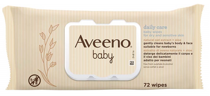 AVEENO BABY SALVIETTINE 72 PEZZI - Farma Nice
