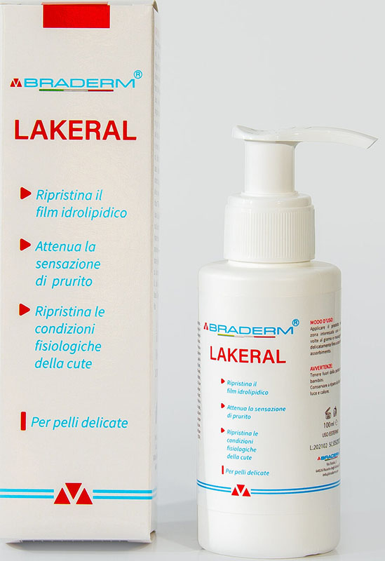 LAKERAL 100 ML BRADERM - Farma Nice