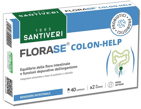 FLORASE COLON HELP 40 CAPSULE - Farma Nice