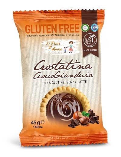 IL PANE DI ANNA CROSTATINA CIOCCOGIANDUIA SENZA LATTE 45 G - Farma Nice