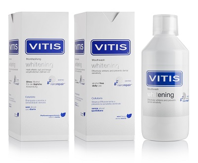 VITIS WHITENING COLLUTORIO INTL 0519 500 ML - Farma Nice