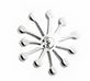 BJT977 ORECCHINI CONSTELLAT STAINLESS STEEL - Farma Nice