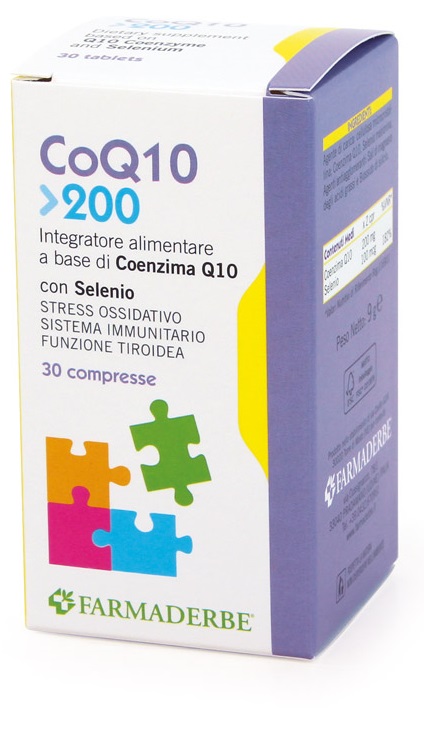 CO Q 10 200 30 COMPRESSE - Farma Nice