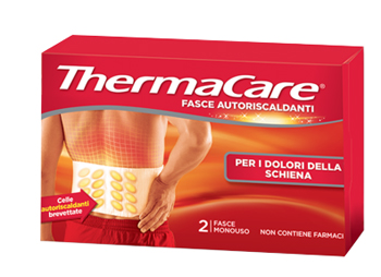 FASCIA AUTORISCALDANTE A CALORE TERAPEUTICO THERMACARE SCHIENA 2 PEZZI PROMO - Farma Nice