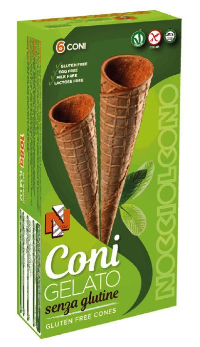 CONI GELATO SENZA GLUTINE 6 PEZZI - Farma Nice
