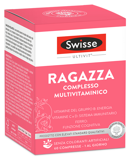 SWISSE MULTIVITAMINICO RAGAZZA 60 COMPRESSE - Farma Nice