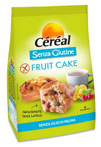 CEREAL FRUITCAKE 6 MONOPORZIONI - Farma Nice