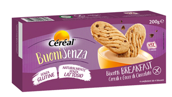 CEREAL BUONI SENZA BISCOTTI BREAKFAST CEREALI E GOCCE DI CIOCCOLATO 200 G - Farma Nice