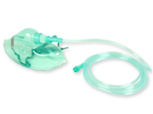 MASCHERA OSSIGENOTERAPIA PER ADULTO CONCENTRAZIONE MEDIA IN PVC TUBO PVC DIAMETRO ESTERNO 5,5MM DIAMETRO INTERNO 3MM LUNGHEZZA 200CM - Farma Nice