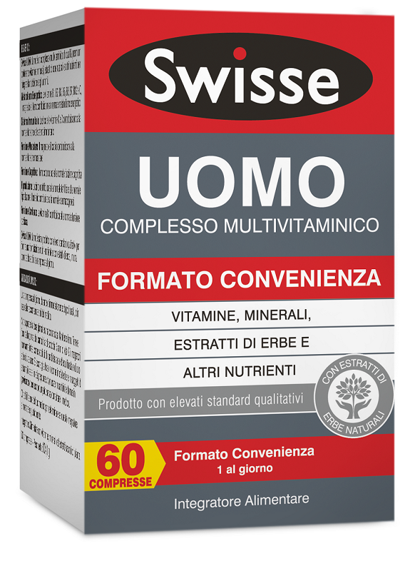 SWISSE UOMO MULTIVITAMINICO 60 COMPRESSE - Farma Nice