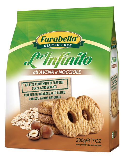 FARABELLA INFINITO AVENA/NOCCIOLE 200 G - Farma Nice