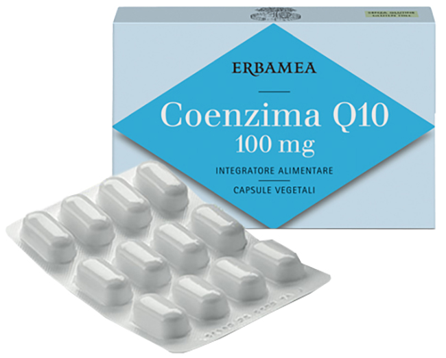 ERBAMEA COENZIMA Q10 100 MG 24 CAPSULE VEGETALI - Farma Nice