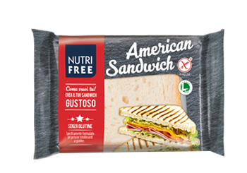 NUTRIFREE AMERICAN SANDWICH 4 PEZZI DA 60 G - Farma Nice