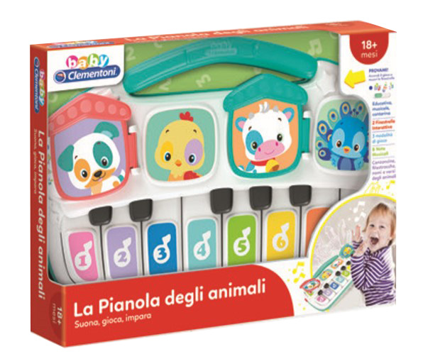 BABY CLEMENTONI LA PIANOLA DEGLI ANIMALI - Farma Nice