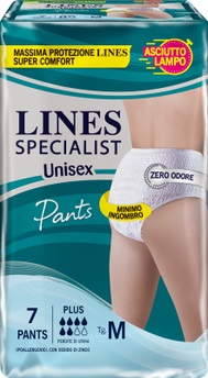 LINES SPECIALIST PANTS PLUS UNISEX M 7 PEZZI - Farma Nice