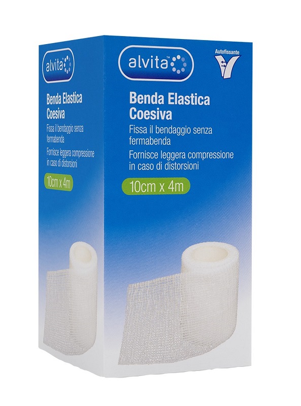 BENDA ELASTICA COESIVA ALVITA 10X4 - Farma Nice