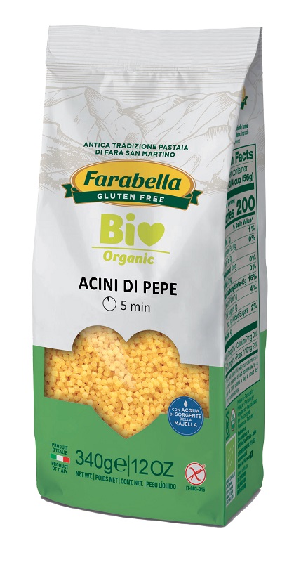 FARABELLA BIO ACINI DI PEPE MAIS-RISO 340 G - Farma Nice