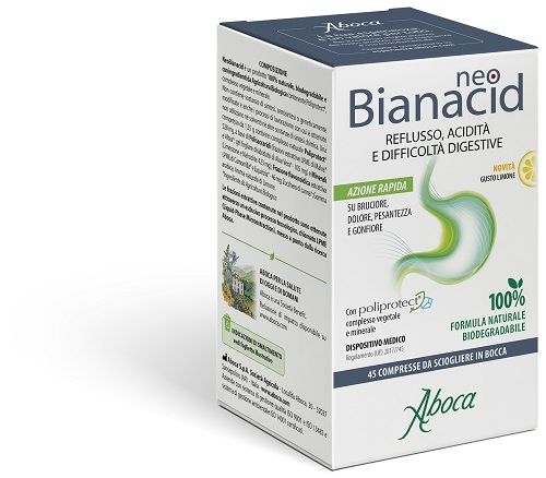 NEOBIANACID 45 COMPRESSE LIMONE - Farma Nice