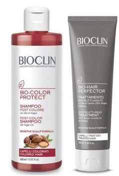 BIOCLIN SHAMPOO POST COLORE + TRATTAMENTO RISTRUTTURANTE 400 ML - Farma Nice