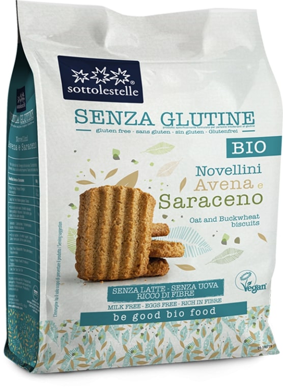 NOVELLINI AVENA E SARACENO SENZA GLUTINE 250 G - Farma Nice