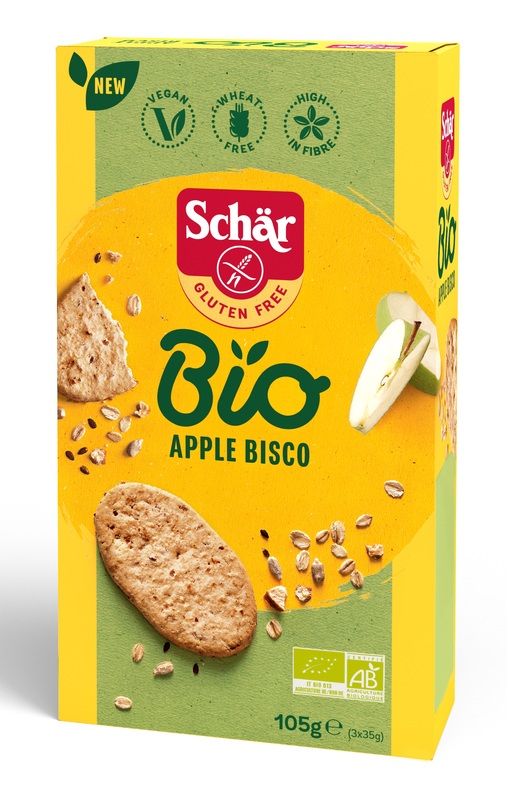 SCHAR BIO APPLE BISCO 105 G - Farma Nice