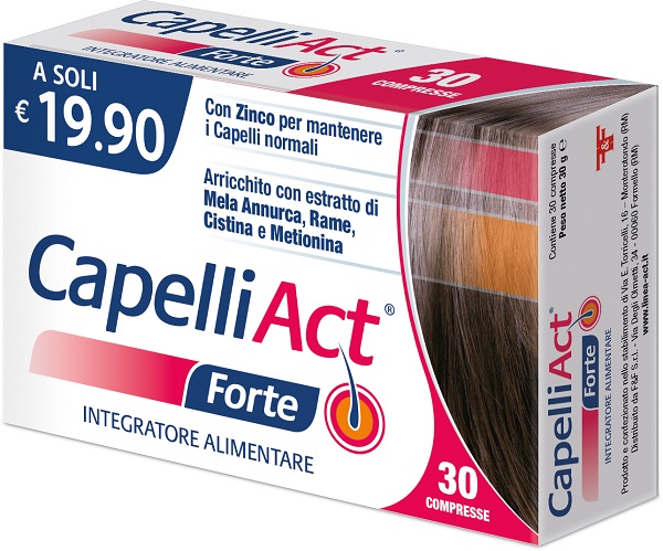 CAPELLI ACT FORTE 30 COMPRESSE - Farma Nice