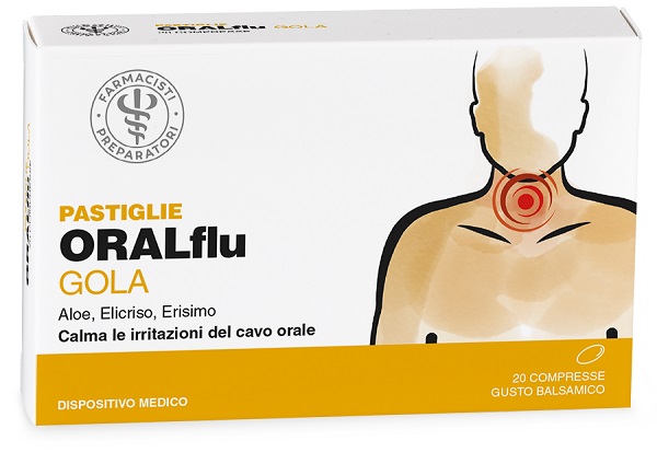 LFP ORALFLU GOLA 20 COMPRESSE - Farma Nice