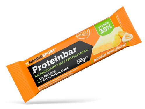 PROTEINBAR PARADISE LEMON BARRETTA 50 G - Farma Nice