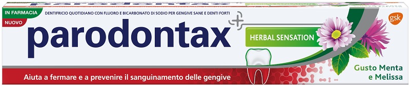 DENTIFRICIO PARODONTAX HERBAL SENSATION 75 ML - Farma Nice