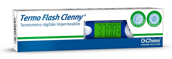 TERMOMETRO CLENNY TERMO FLASH PREDITTIVO 10 SECONDI WATERPROOF - Farma Nice